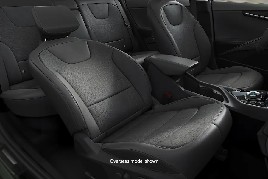 kia niro premium front passenger relaxation seats
