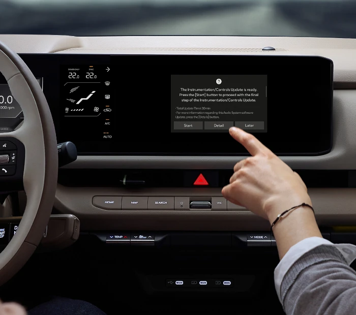 Kia Seltos Kia Connect OTA connectivity services