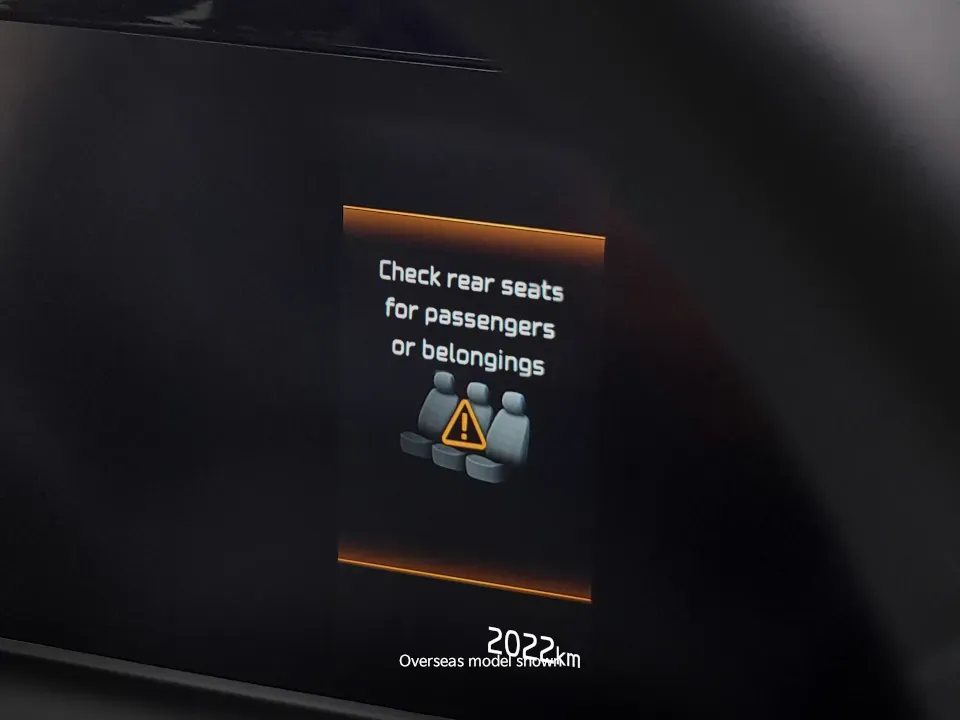 Rear Occupant Alert (ROA)*