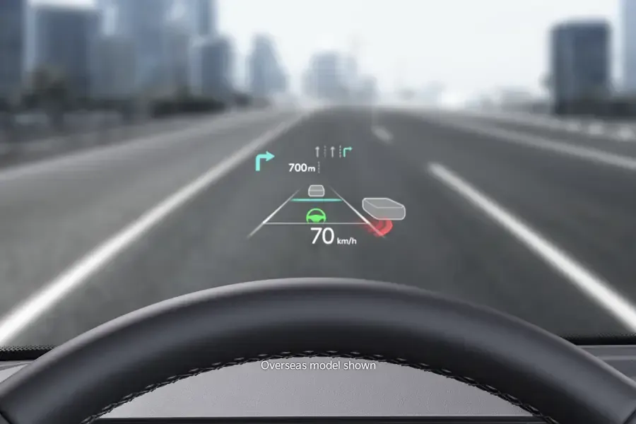 Kia Sorento head up display