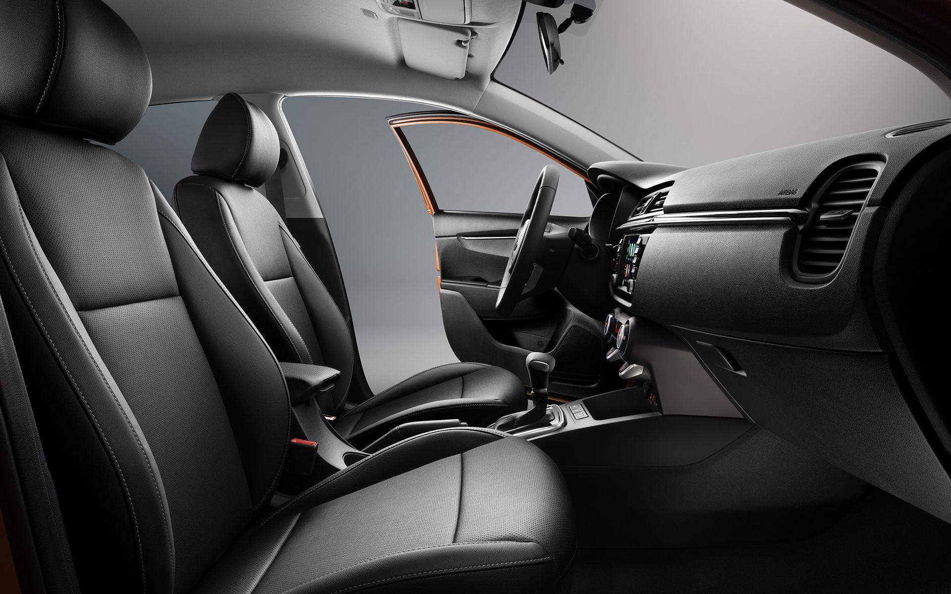 Kia rio x салон