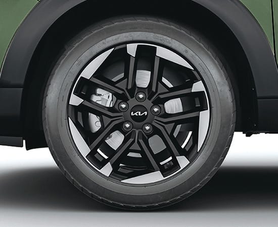 17” Crystal Cut Dual Tone Alloy Wheels