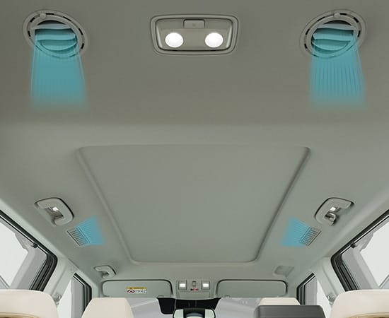 Rear Air Conditioning Duct (2nd/ 3rd Row)& Air Filter