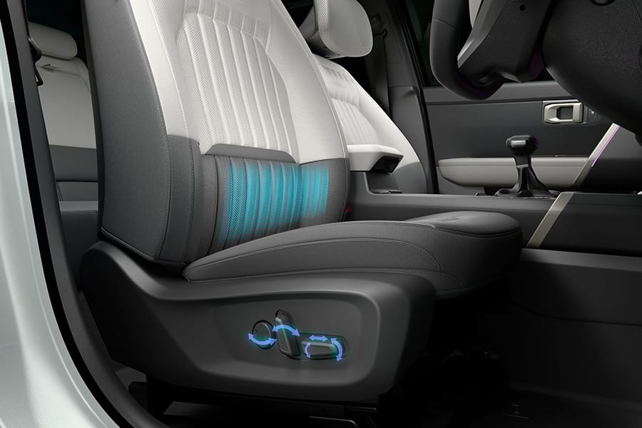 Dynamic 10-Way Power Driver Seat with Power Lumbar Adjust