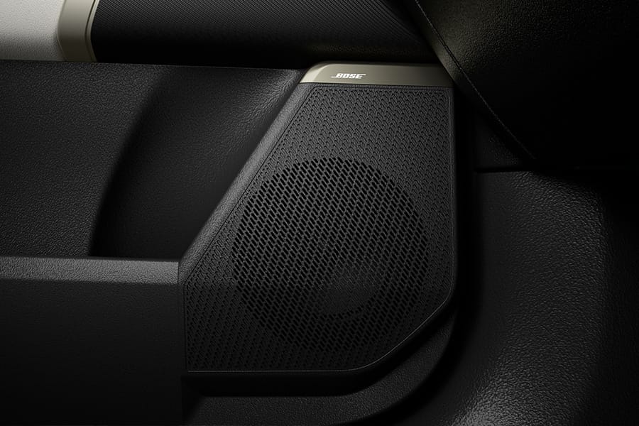 Immersive Bose Premium Sound System with 8 speakers
