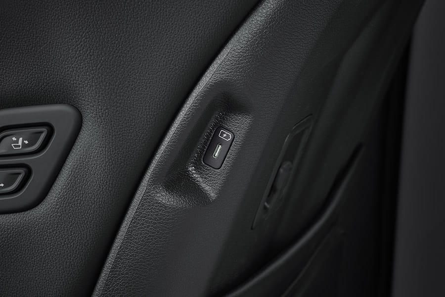 Seatback USB chargers