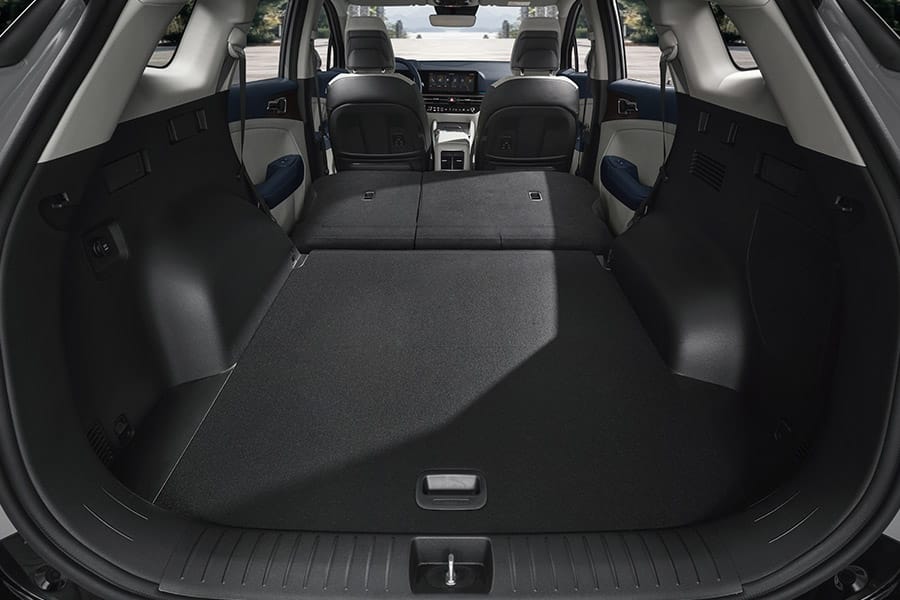 Remote 2nd-row seatback folding
