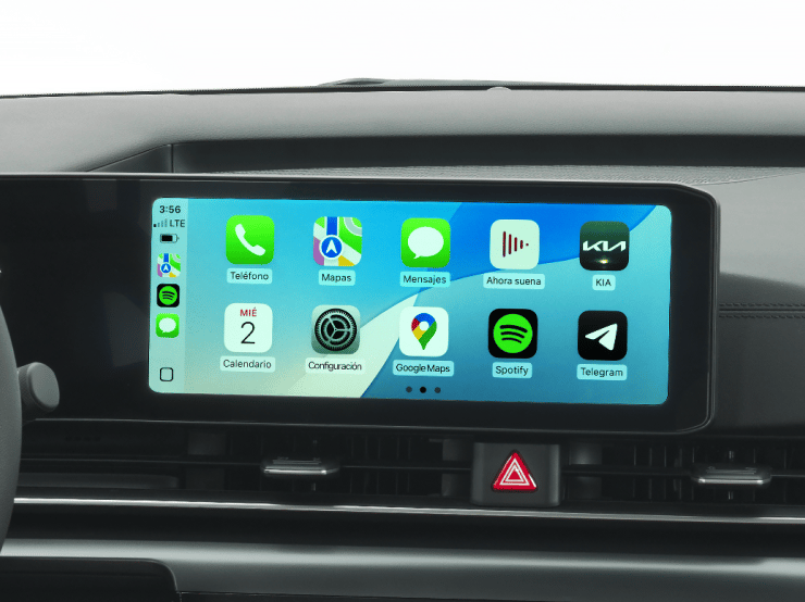 Radio táctil con Apple Carplay y Android auto Wireless