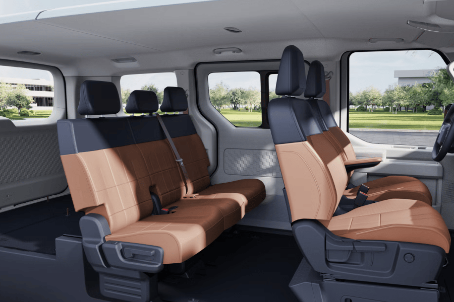 Capacidad para 5 pasajeros