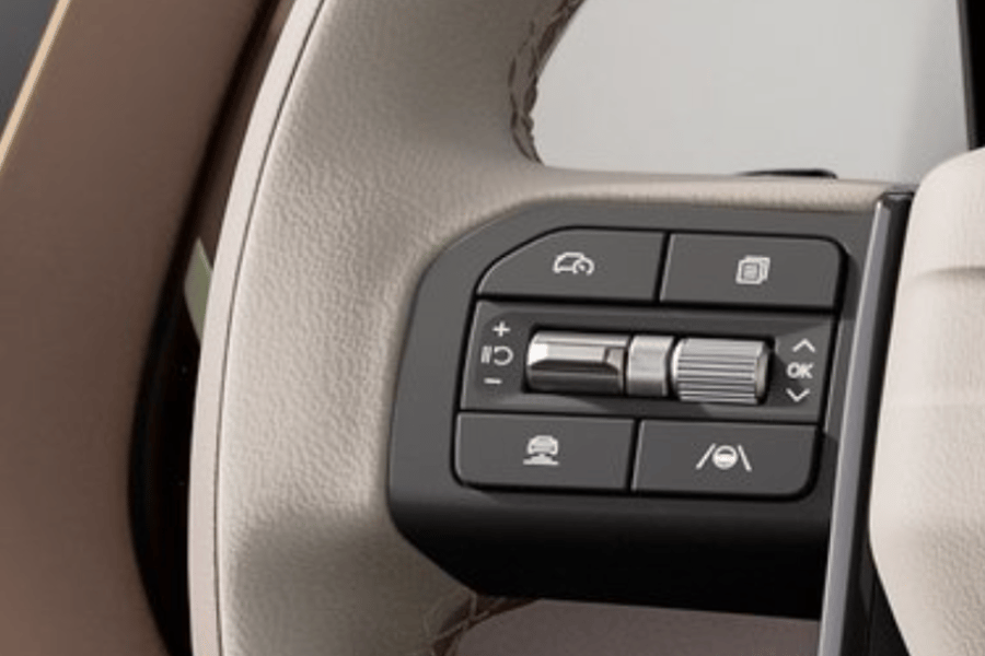 Mandos al volante con control crucero
