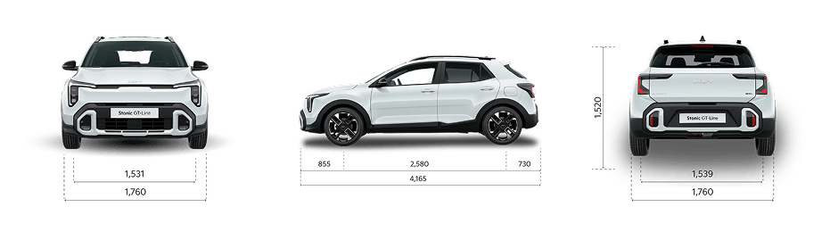 Kia Stinger Dimensions