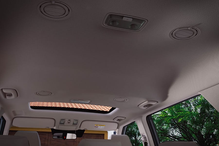 Salida de Aire Acondicionado 2da y 3era fila de asientos