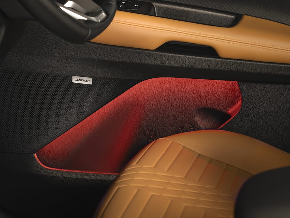 BOSE Sound system & LED sound mood lights