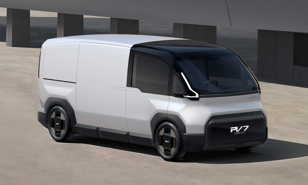 <b>The Kia Concept PV7</b> is Kia's second PBV and boasts the largest cargo space in the lineup. In addition to inheriting the features of The Kia PV5, The Kia PV7 will be even more optimized for our customers’ businesses thanks to advanced software-based solutions and services.