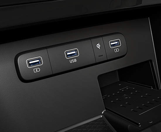 Center-console USB Charger