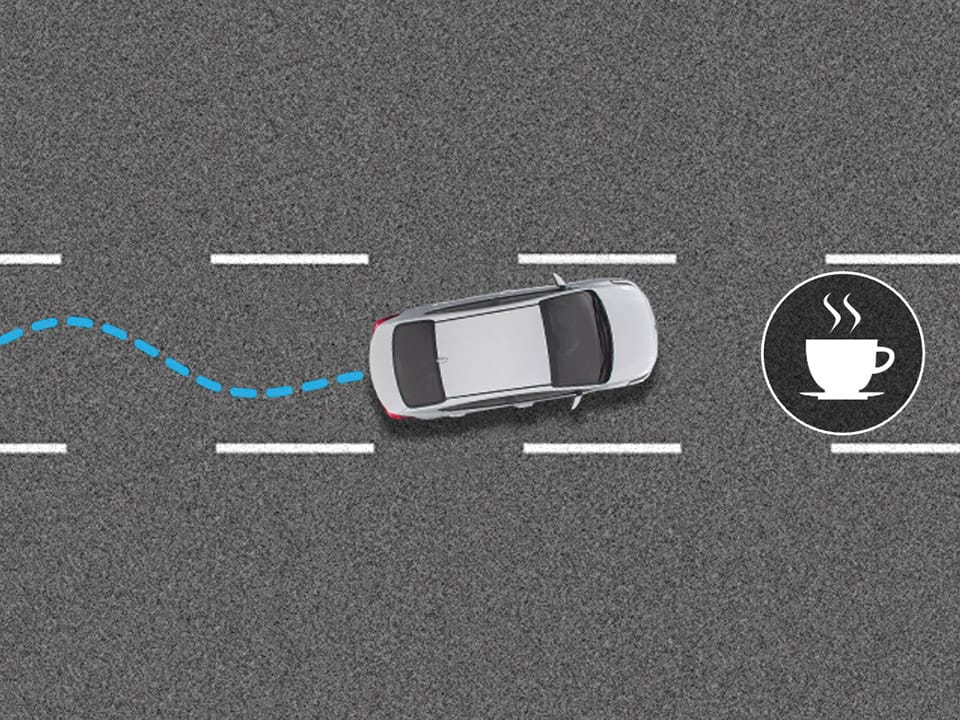 Sistema de advertencia de atención al conductor (DAW)
