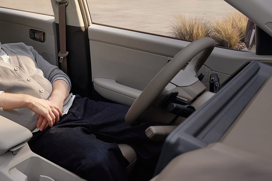 Driver's relaxation comfort seat