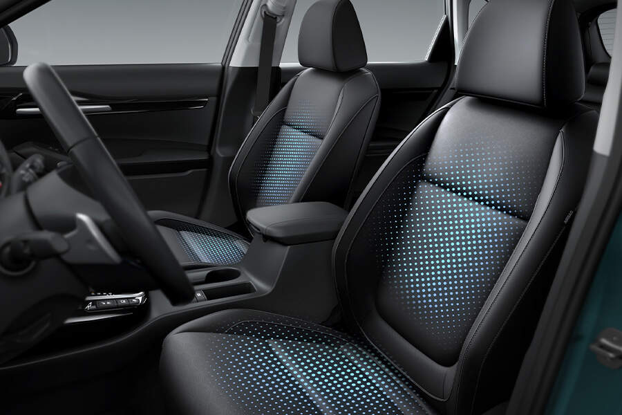 Ventilated  front seats