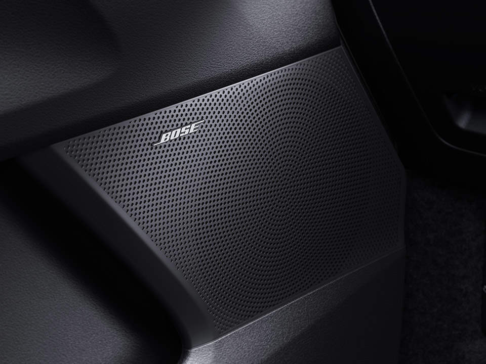 12-speaker Bose<sup>®</sup> premium sound system