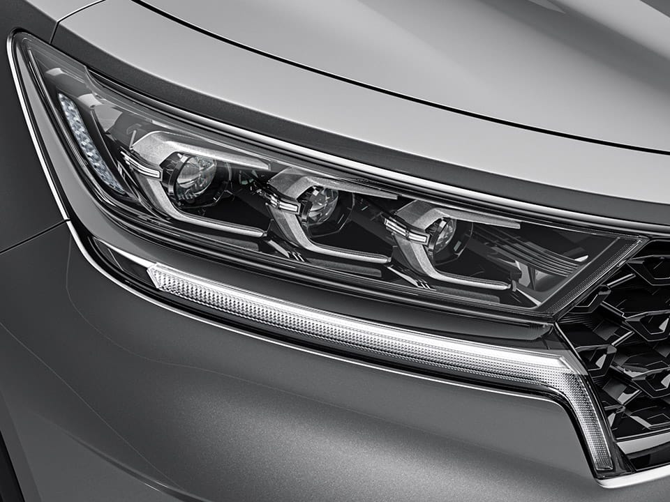 LED 投射式頭燈* (只適用於GT及GT Platinum版本)