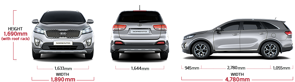 New Sorento Specification | SUV&MPV | Kia Motors Sudan EN