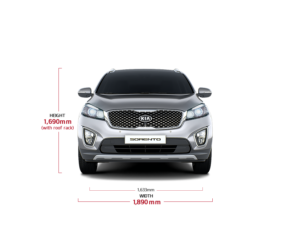 New Sorento Specification | SUV&MPV | Kia Motors Sudan EN