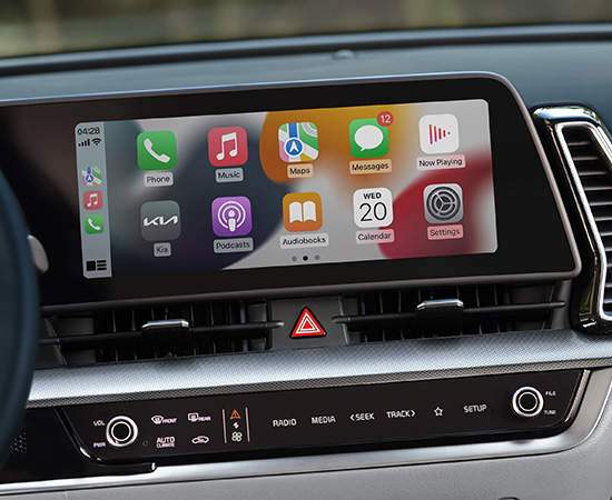 支援 Apple Carplay TM / Android Auto TM