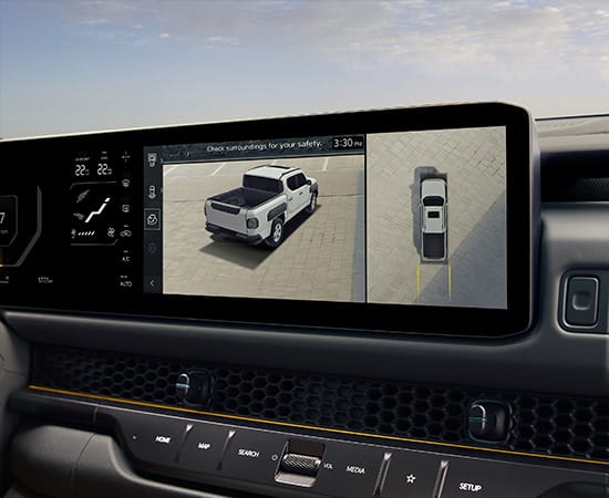 شاشة الرؤية المحيطية (SVM)