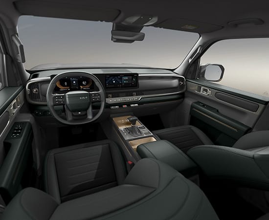 أخضر غامق / رمادي متوسط (مقاعد من القماش)