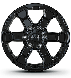 17" Alloy wheel <br>(Off-road model)