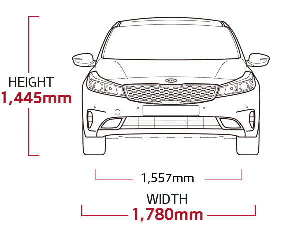 Kia Cerato Forte Specs 4 Door Sedan Kia Motors Sudan En