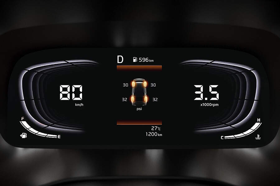 نظام مراقبة ضغط الإطارات Highline (TPMS)