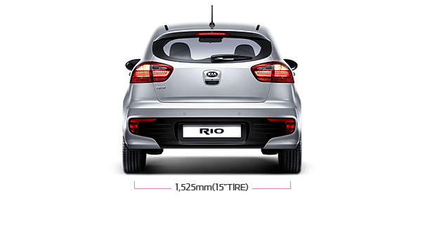Kia Rio 5 Door Dimensions
