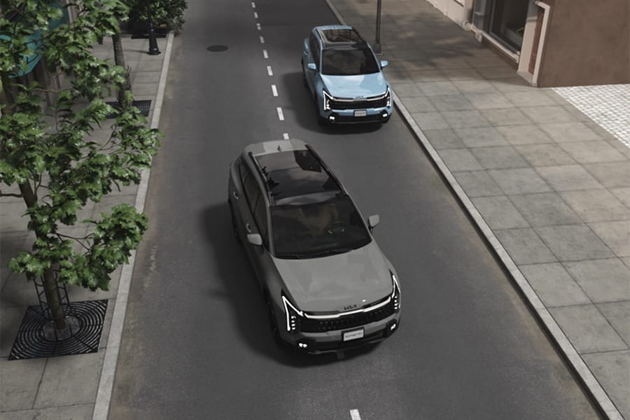 Asistente de prevención de colisión en el punto ciego (BCA)