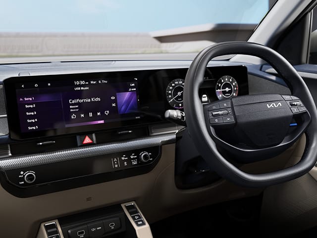 Dual Panoramic Display with 12.3" Instrument Cluster & 12.3" Infotainment Display​
