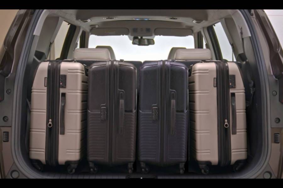 Ample luggage capacity