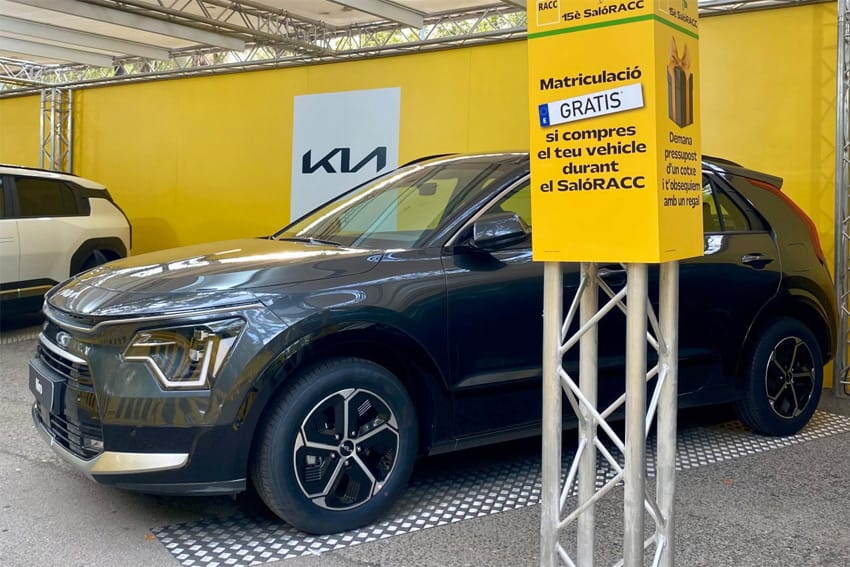 QUADIS ARmotors exhibe el Kia Niro y EV3 en el Saló del RACC