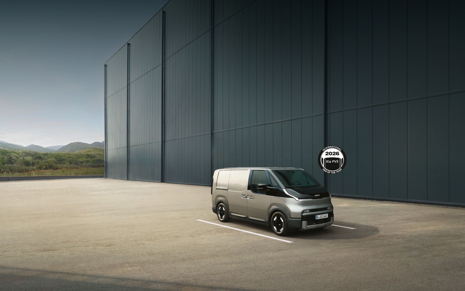 Kia PV5. Élu Véhicule Utilitaire de l'Année.