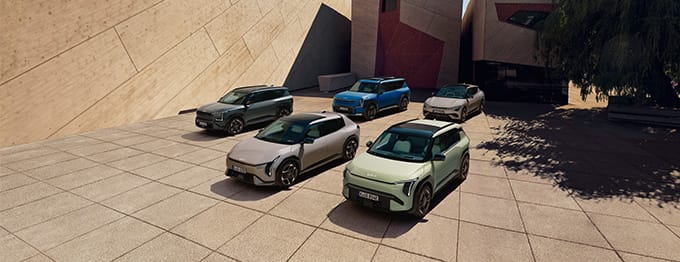 Gamme Kia 100% électrique.