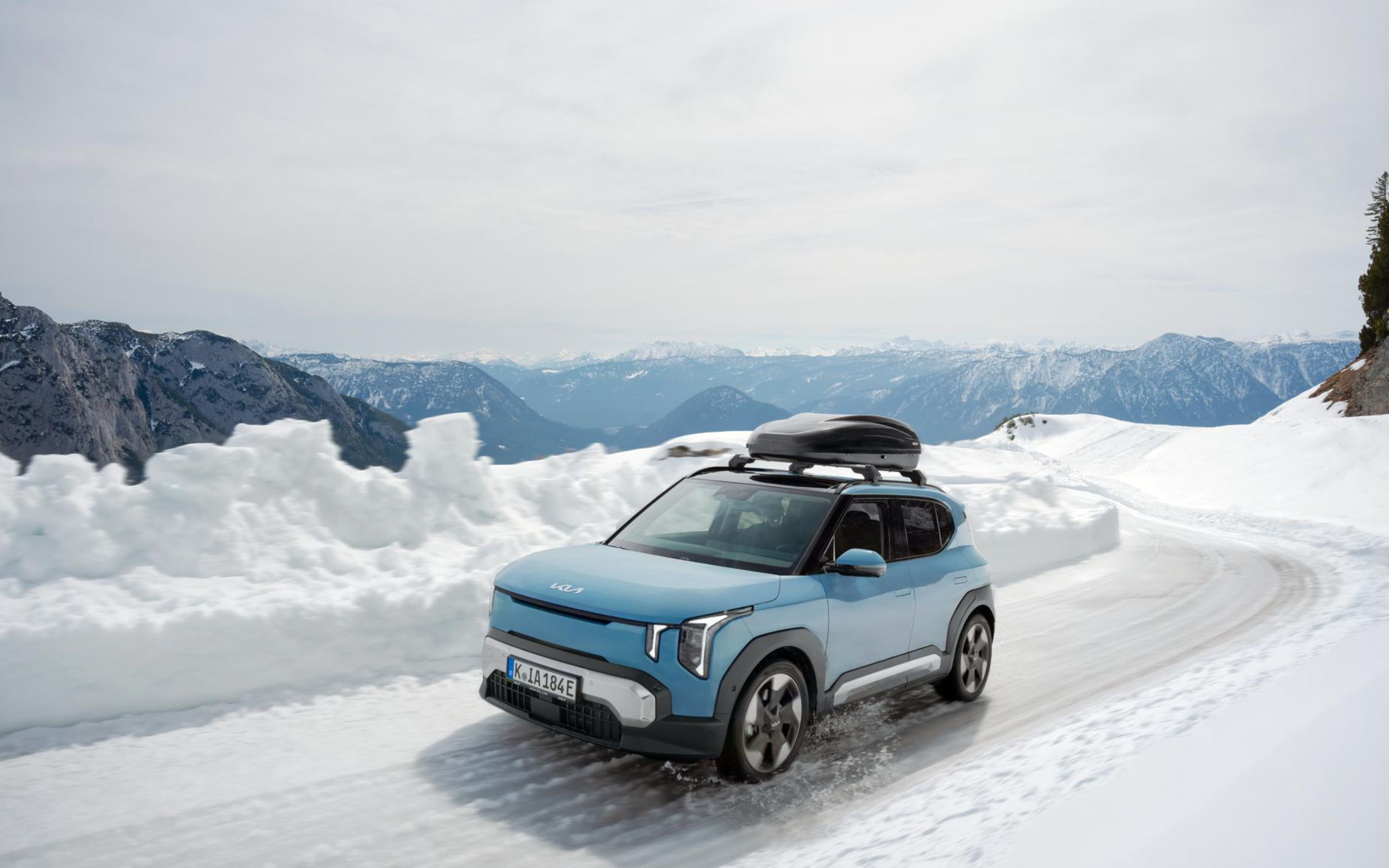 Les roues complètes Kia vous accompagnent durant la période hivernale.