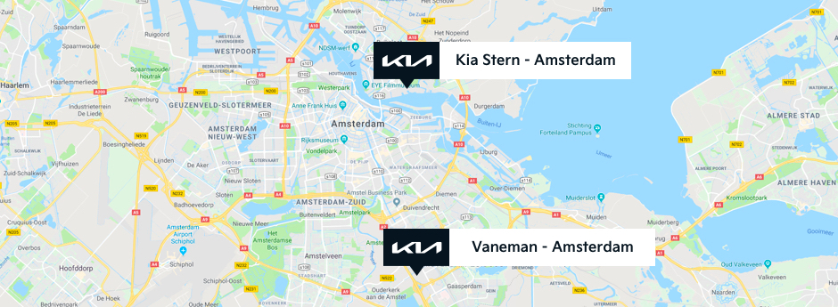 Kia-dealers Amsterdam
