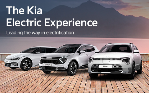 The EV6, Sportage and Niro EV models, all of which are to be showcased at the Kia Electric Car Experience