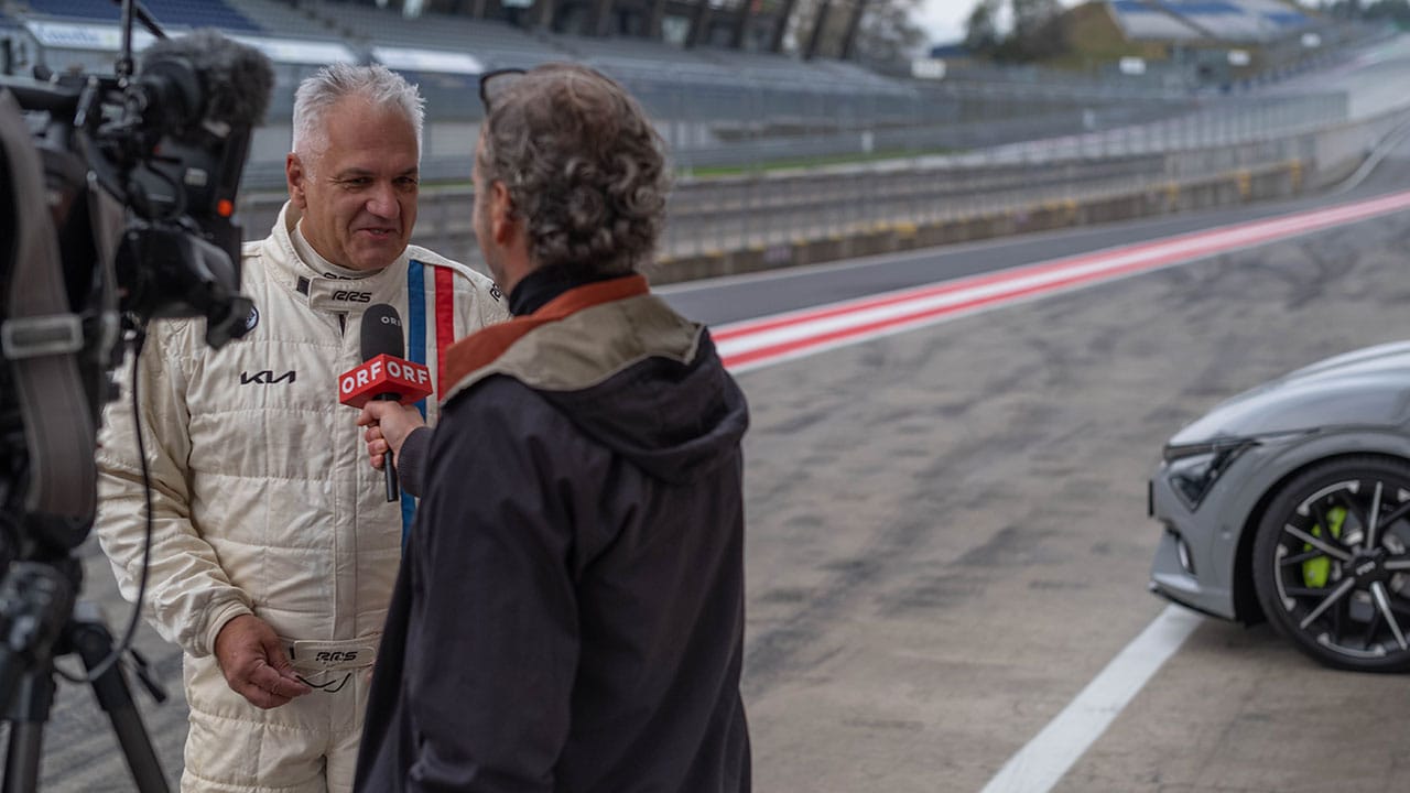 ORF und andere Medien waren vor Ort