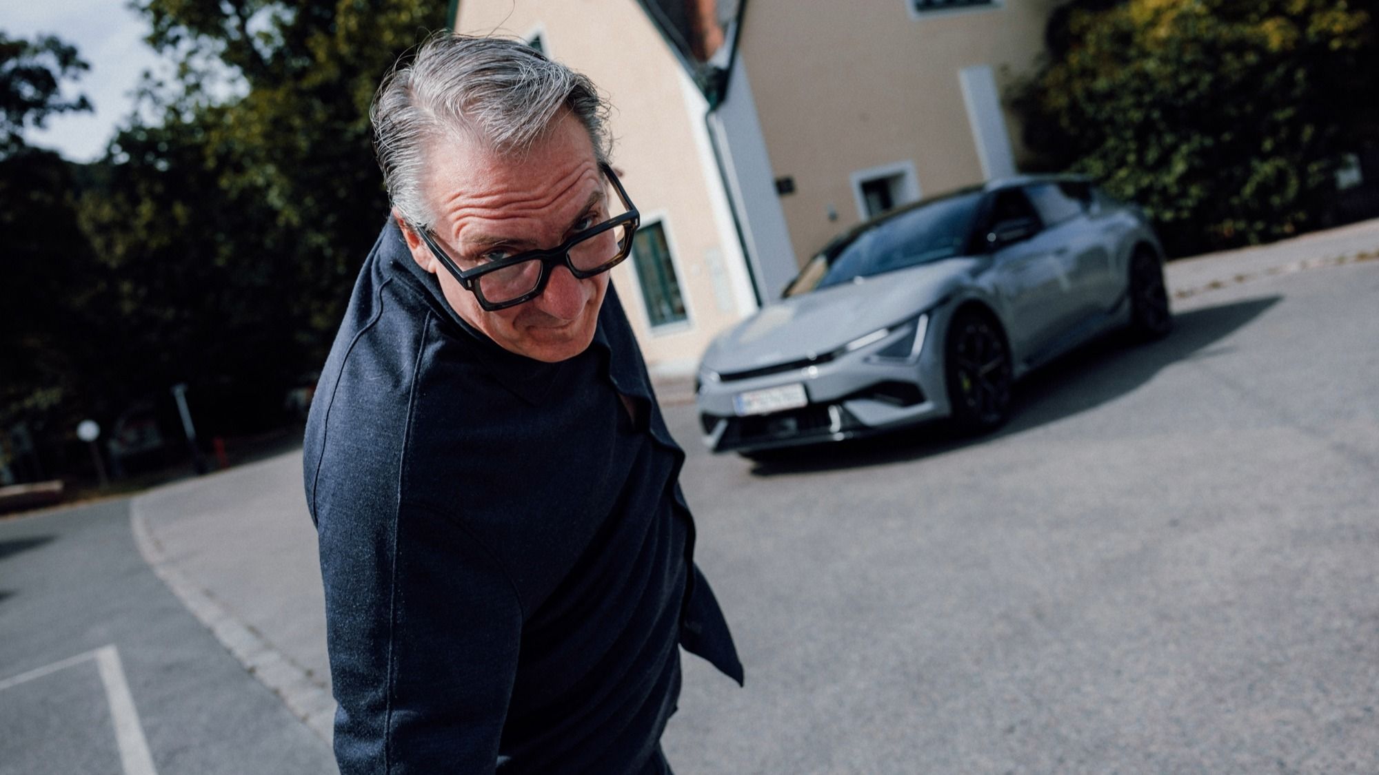 Robert Palfrader mit dem EV6