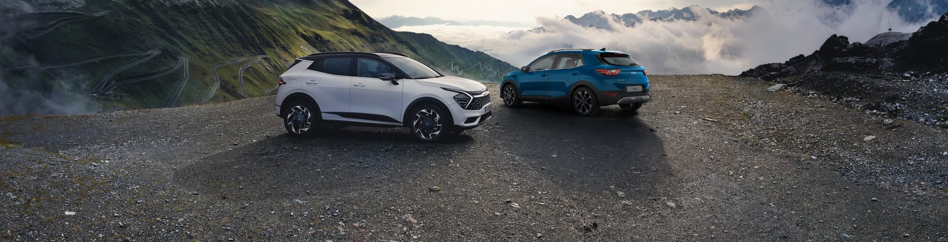 Kia Sportage und Stonic. Zinssatzionell