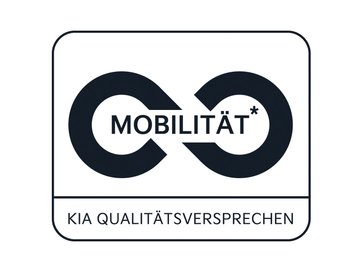 Kia Sorento und Mobilitätsgarantie Logo