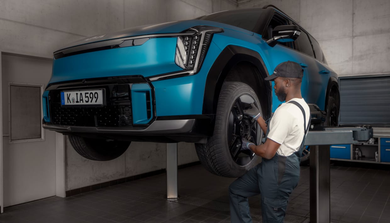 Kia EV6 laadt op met IONITY