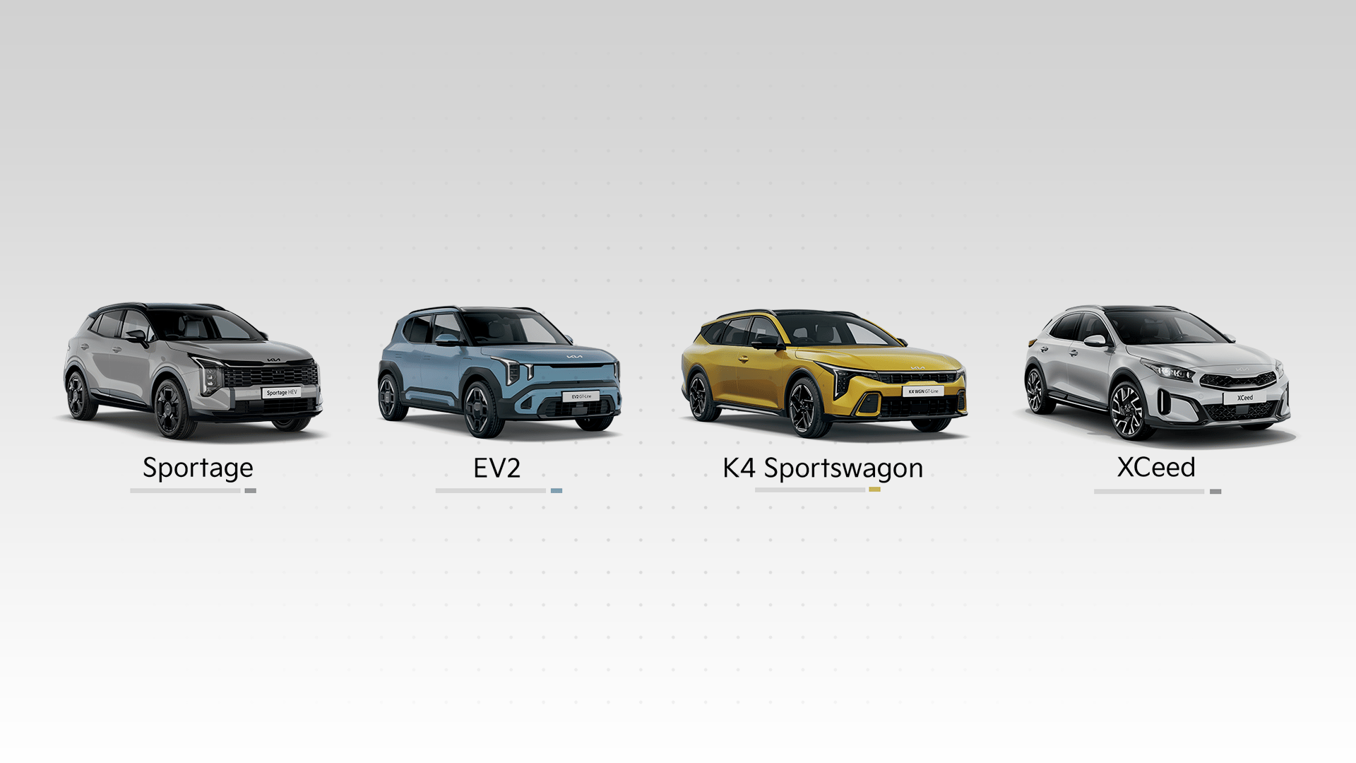 Kia range