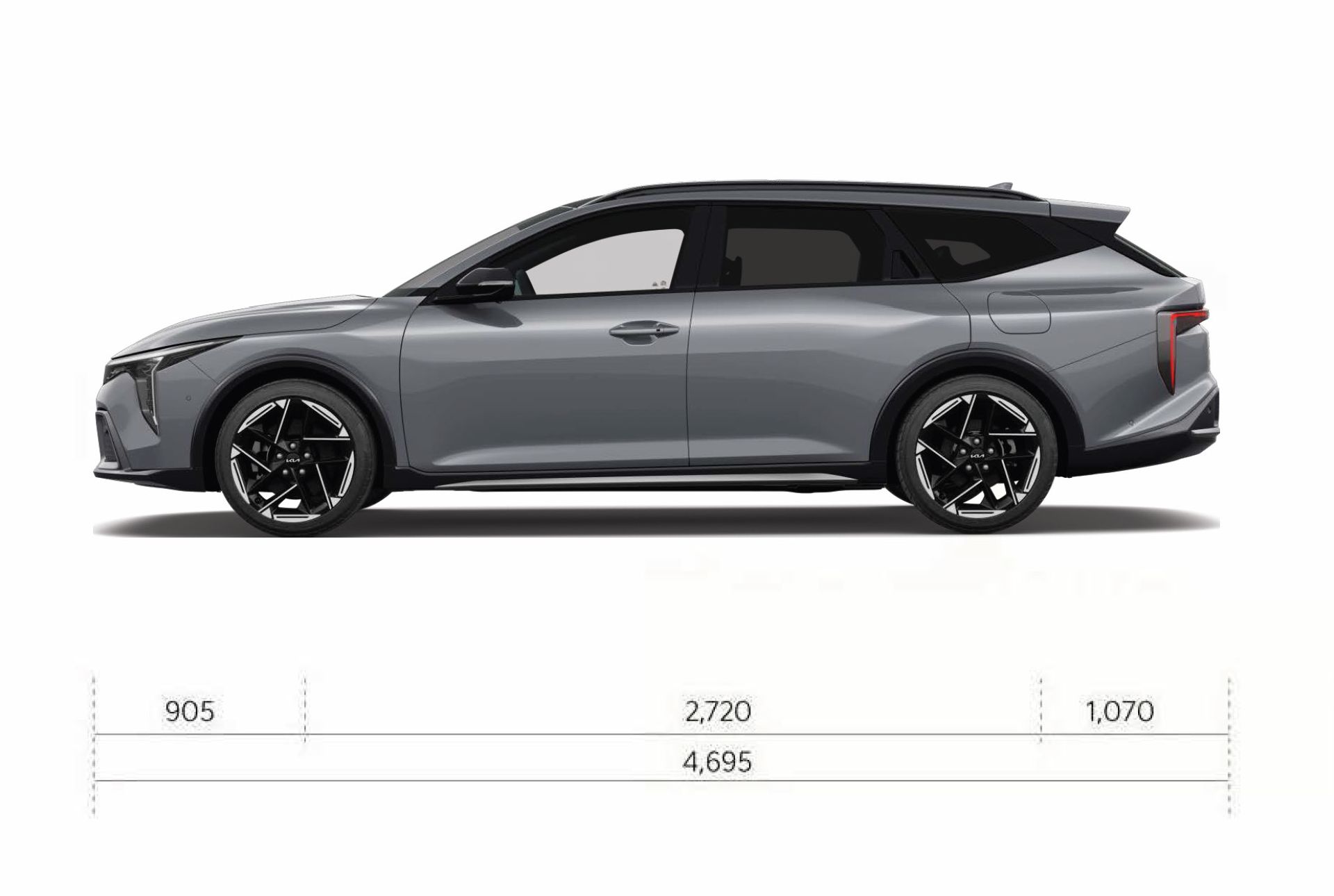 Kia EV4 Dimensions side view