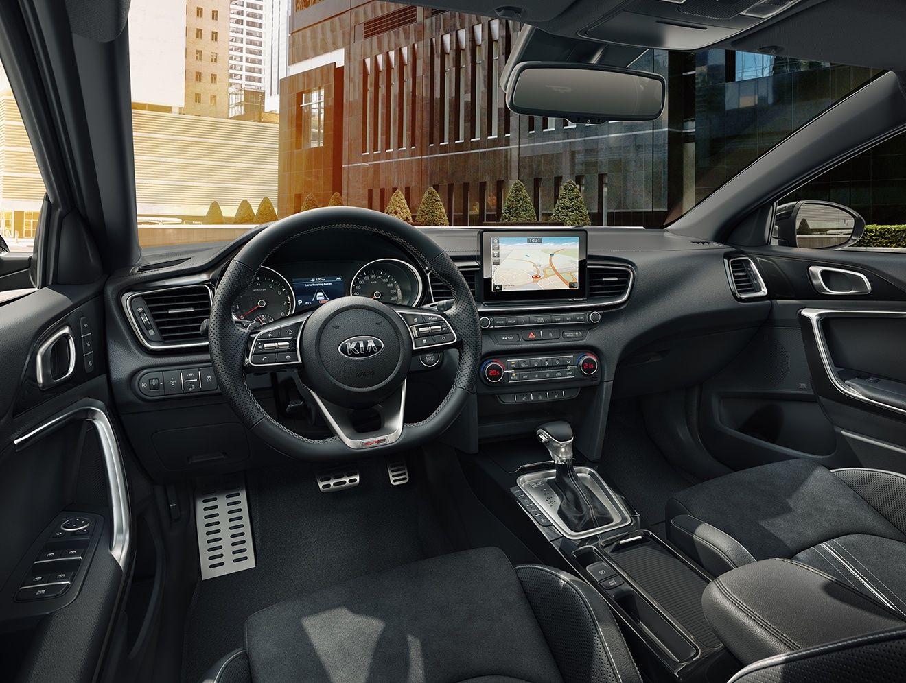 Kia ceed sw салон